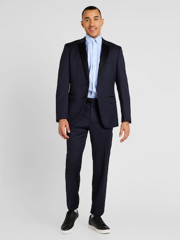 BOSS Regular fit Colbert 'H-Huge-Tux-N-B1' in Blauw