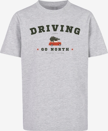 F4NT4STIC Shirt in Grey: front