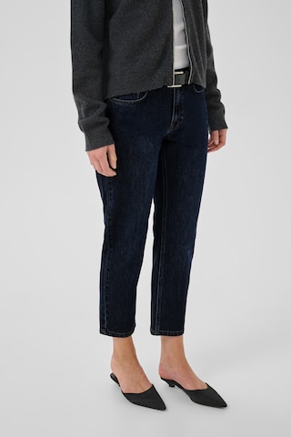 My Essential Wardrobe Tapered Jeans i blå