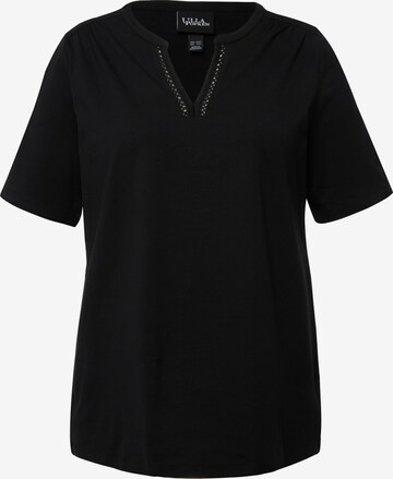 Ulla Popken - Camiseta en negro: frente