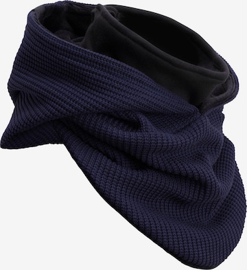 Manufaktur13 Scarf 'Hooded Loop' in Blue: front
