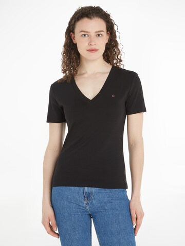 TOMMY HILFIGER T-shirt 'Cody' i svart: framsida