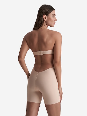 Bye Bra Shapingbroek 'Low Back Mid Waist Short' in Beige