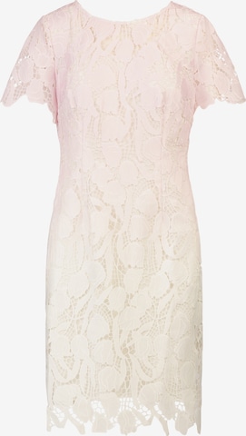 KraimodKoktel haljina - bijela boja: prednji dio