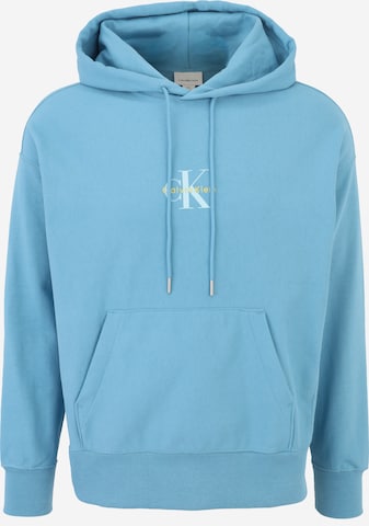 Calvin Klein Jeans Sweatshirt i blå: framsida
