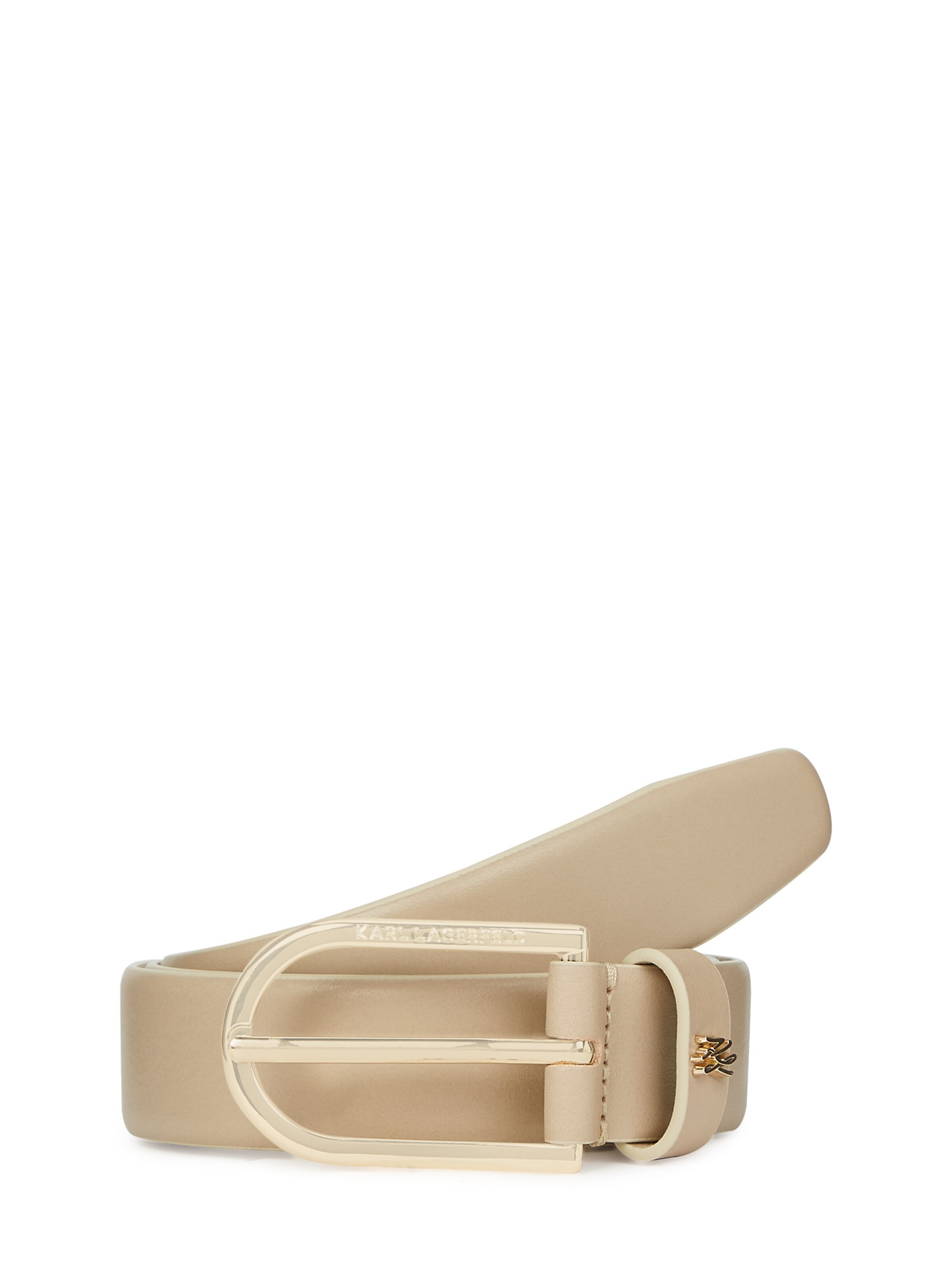 Karl Lagerfeld Pas | bež barva: sprednja stran