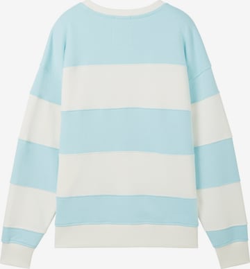 TOM TAILOR Sweatshirt in Blue