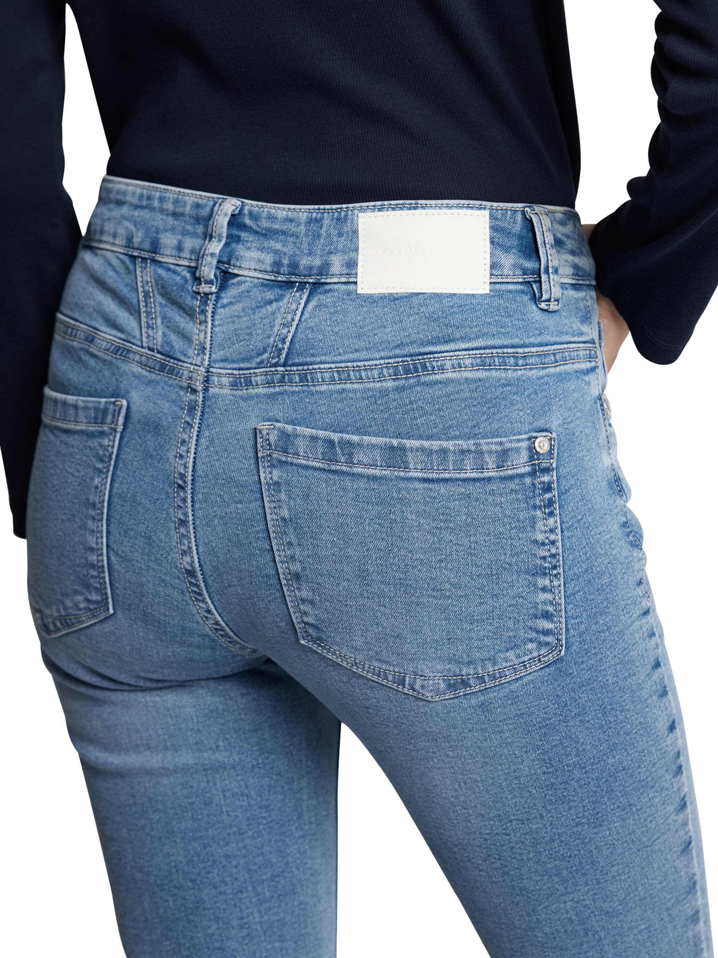 TOM TAILOR Скинни Джинсы 'Lucie' в Синий