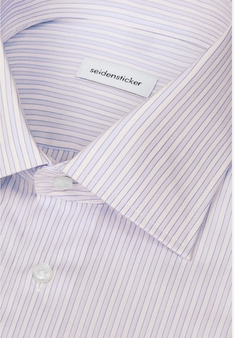Coupe slim Chemise business SEIDENSTICKER en bleu