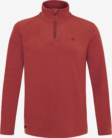 PROTEST Sportsweatshirt 'PERFECTO' in Rot: Vorderseite