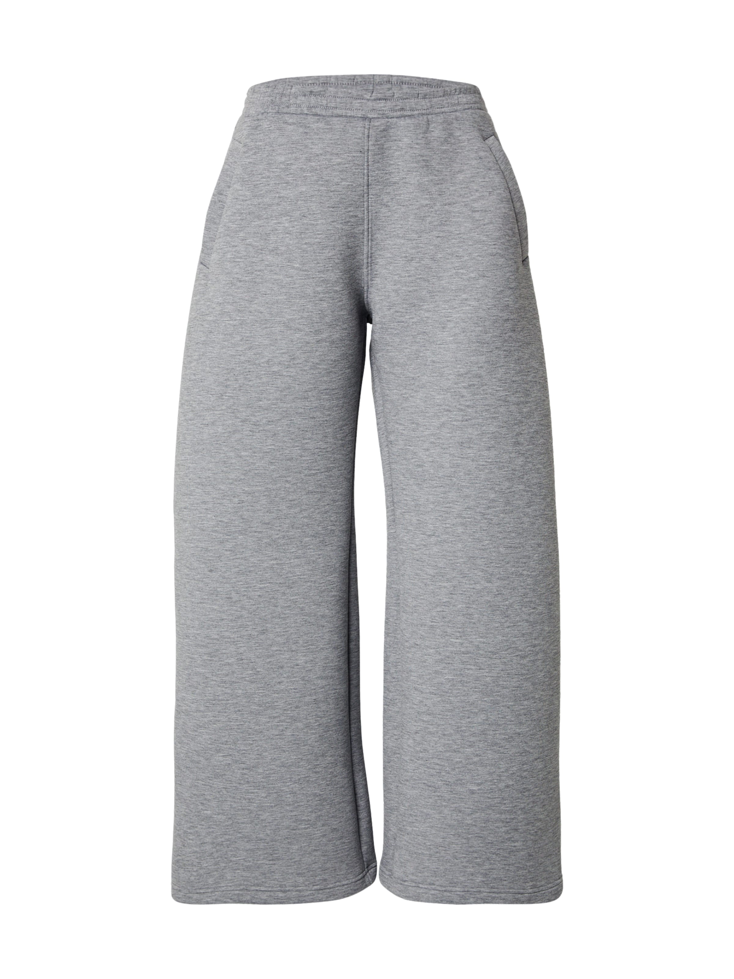 WEEKDAY Laiad sääred Püksid &#x27;Alba&#x27;, värv hall: eest vaates