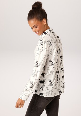 Aniston CASUAL Blouse in White