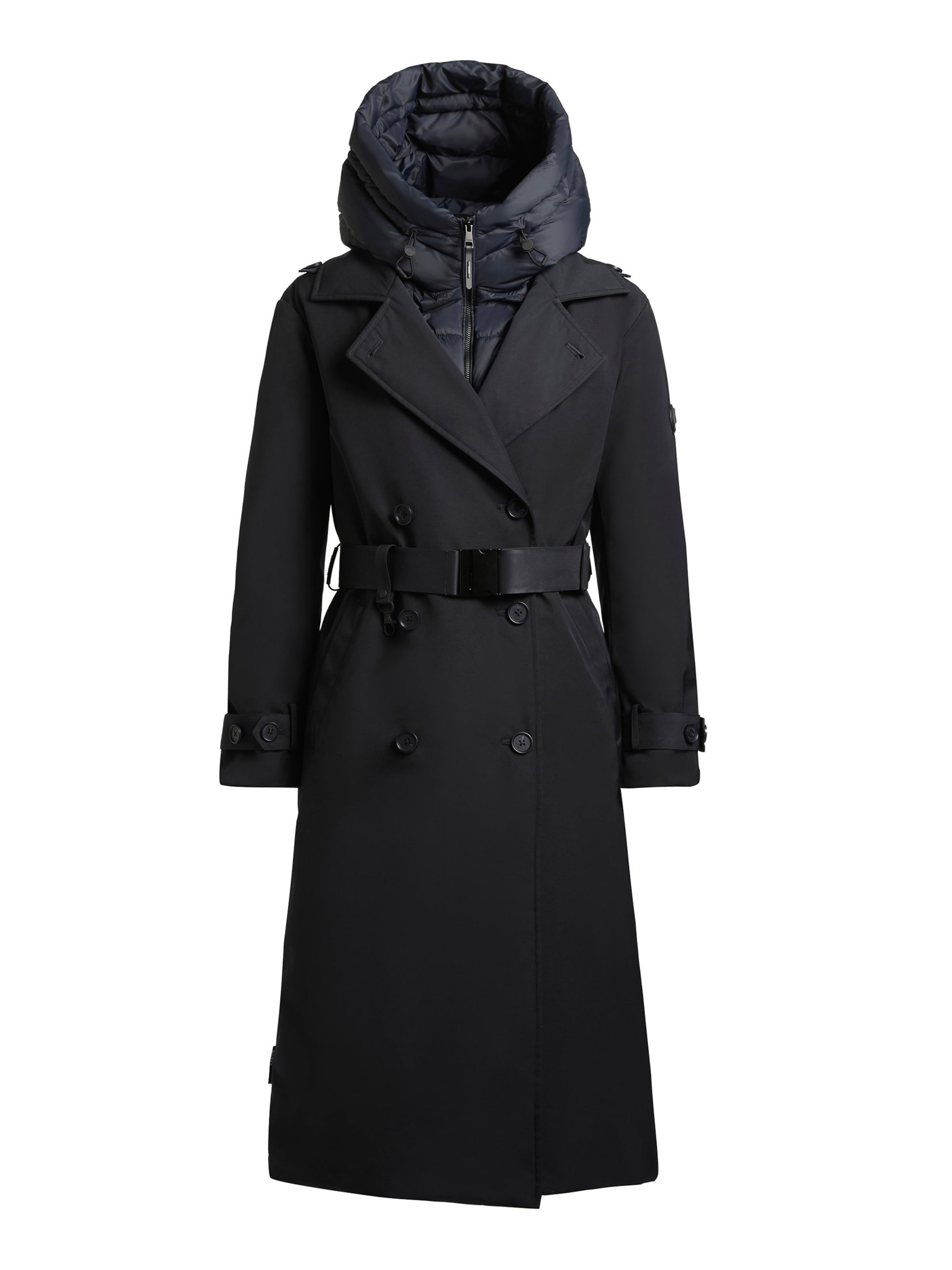 khujo Winter coat 'Elena2' in Blue: front