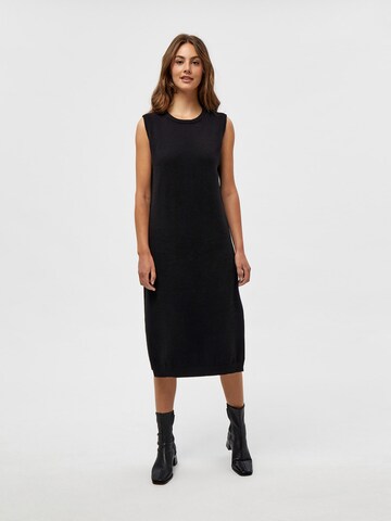 minus Knitted dress 'Lupi' in Black: front