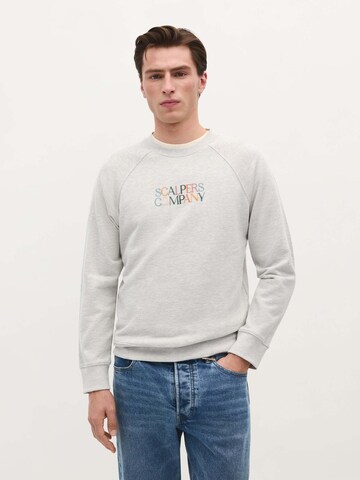 Sweat-shirt 'Rustic High' Scalpers en gris : devant