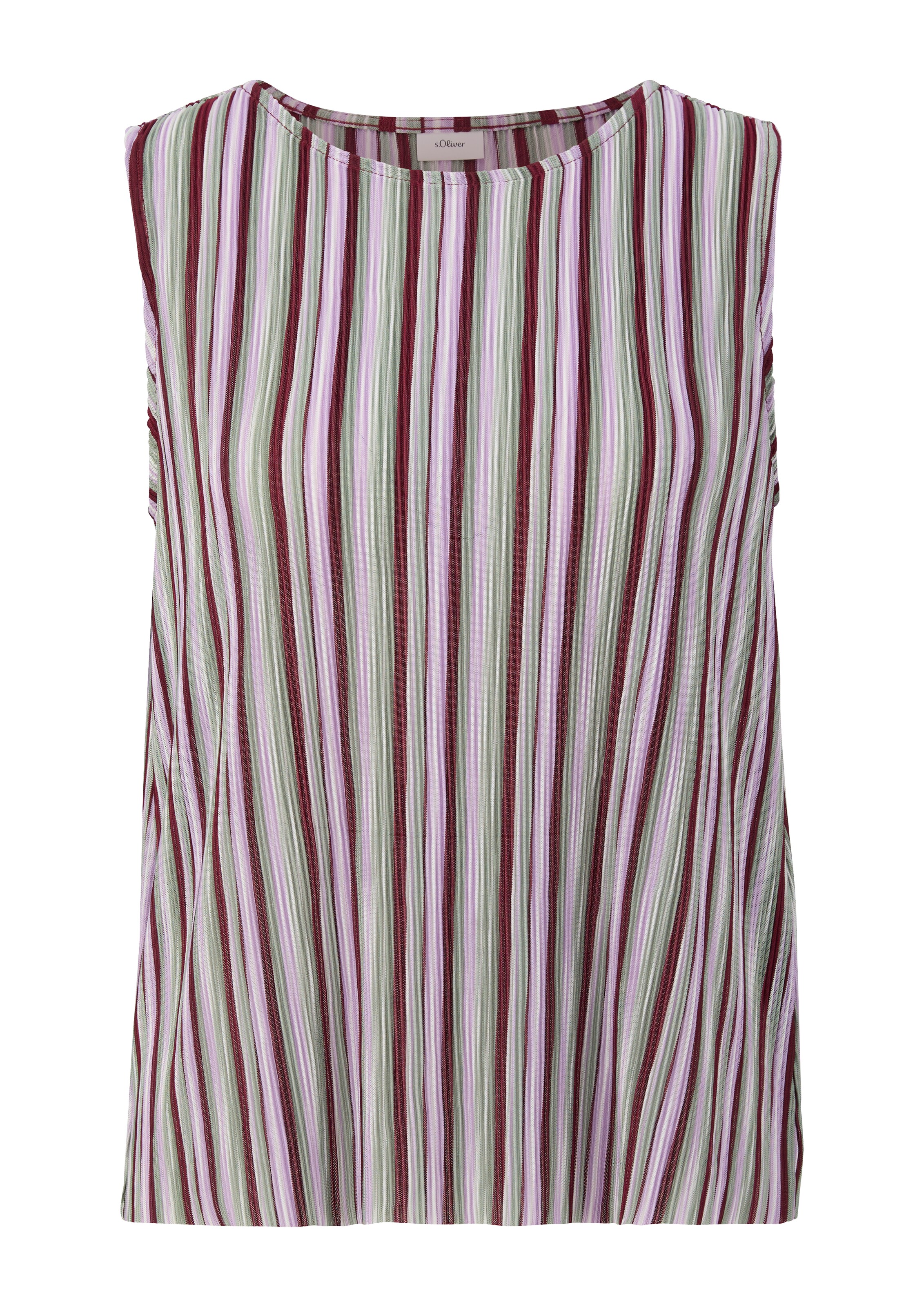 s.Oliver BLACK LABEL Top - Fialová: predná strana