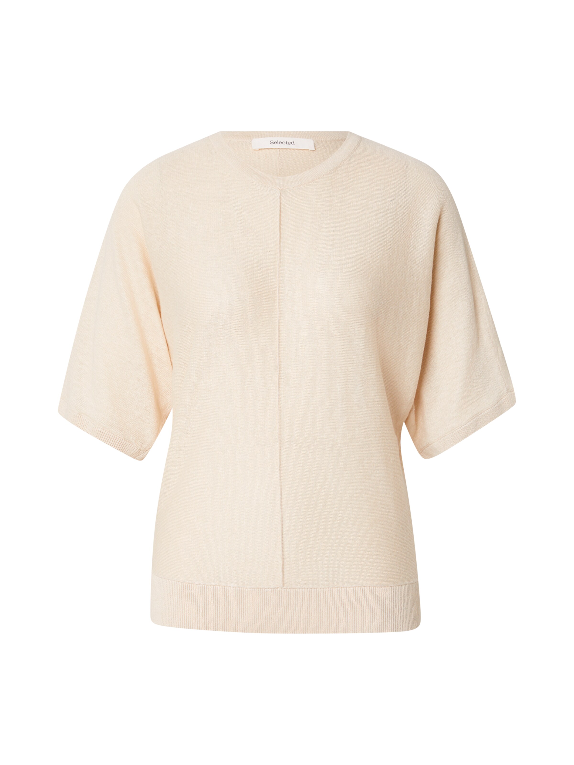 SELECTED Sweater 'SLFJANE' in Beige: front