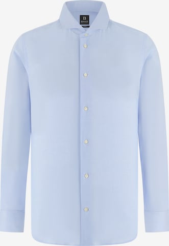 Boggi Milano Slim Fit Paita värissä sininen: etupuoli