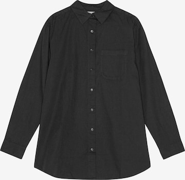 Camicia da donna 'Gaia' di moshi moshi mind in nero: frontale