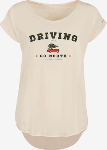 F4NT4STIC Shirt in Beige: front