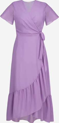 Robe de soirée 'GRACE' Karko en violet : devant