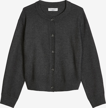 Marc O'Polo DENIM Gebreid vest in Grijs: voorkant