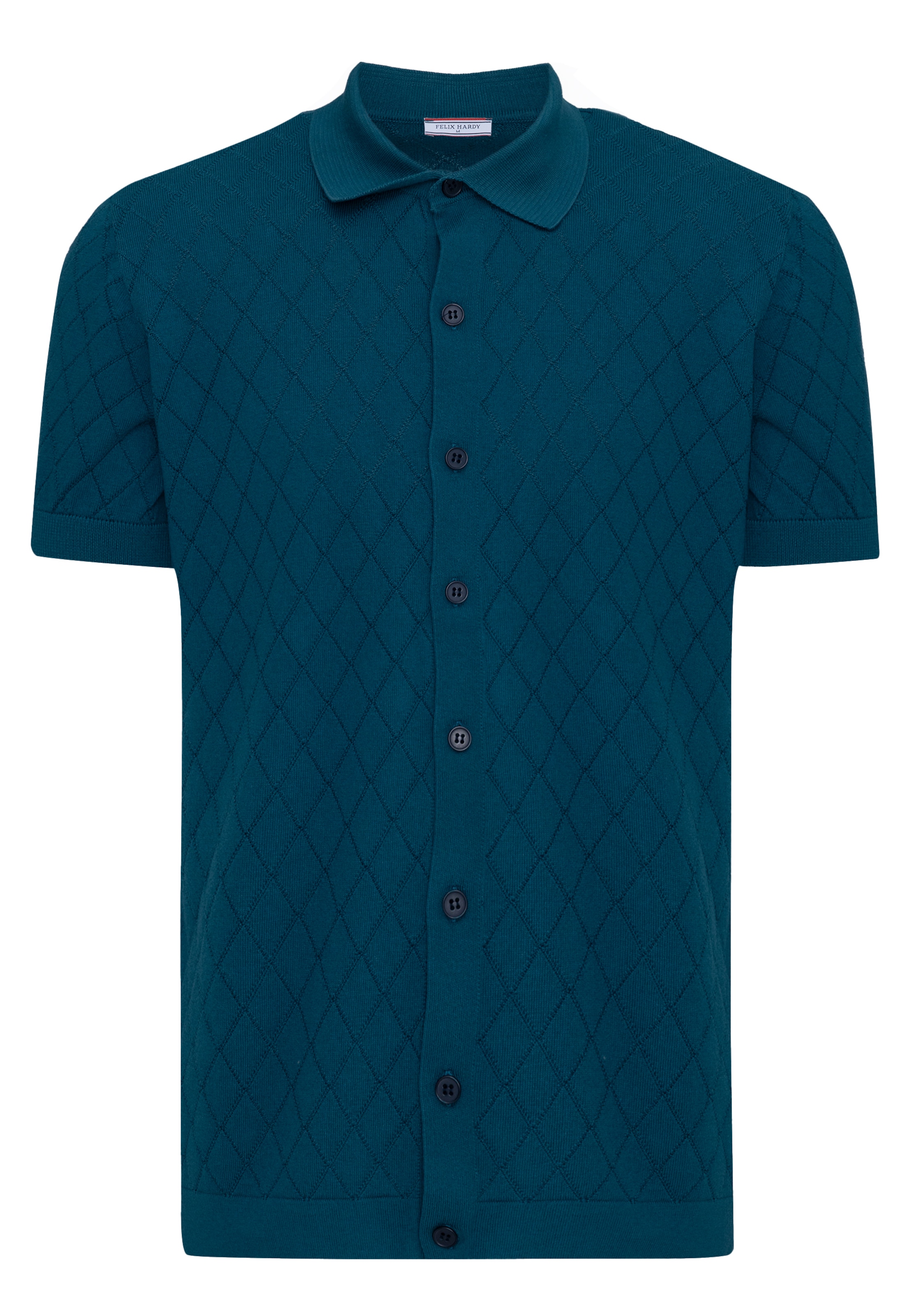 Vestes en maille Felix Hardy en vert : devant