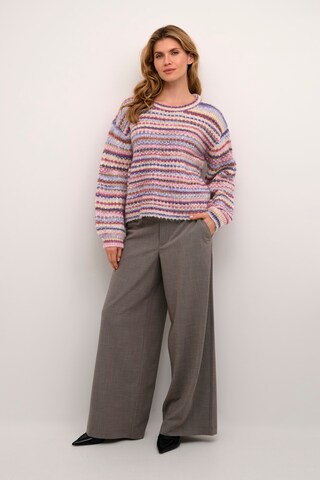 CULTURE Pullover i blandingsfarvet