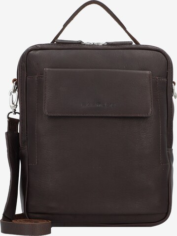 Harold's Crossbody Bag in Brown: front