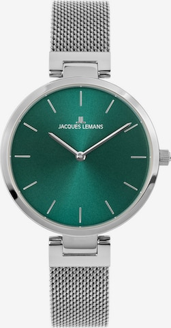 Jacques Lemans Analog Watch in Silver: front