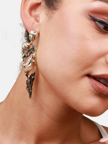 SOHI Обеци ' Derby ' в злато: отпред