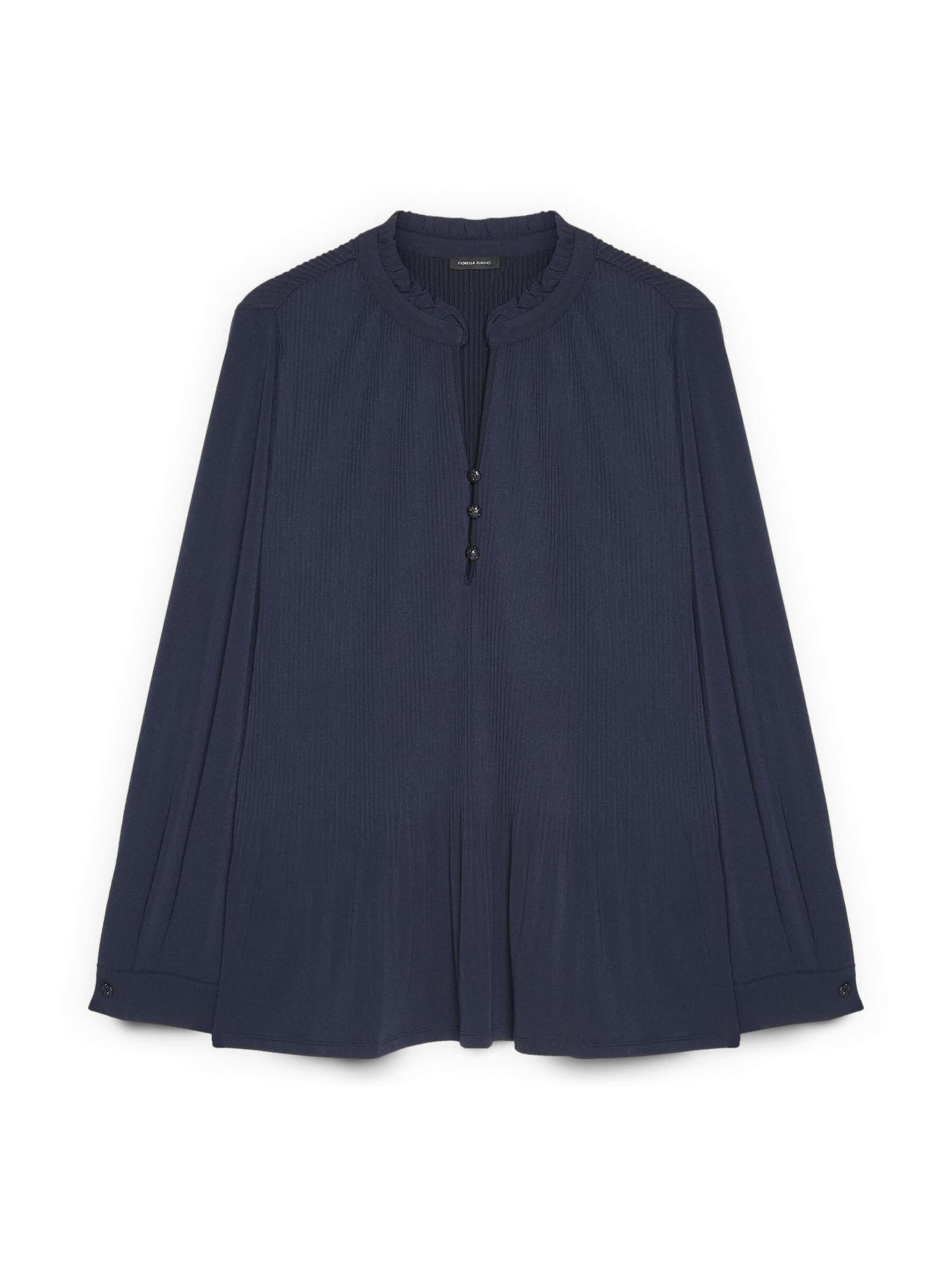 Fiorella Rubino Blouse in Blauw: voorkant