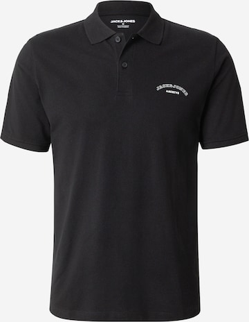 JACK & JONES - Camiseta 'JJCOLLEGE' en negro: frente