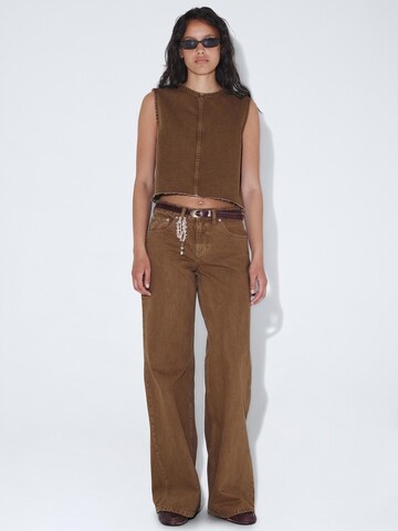 Dr. Denim Top 'Erin' in Bruin
