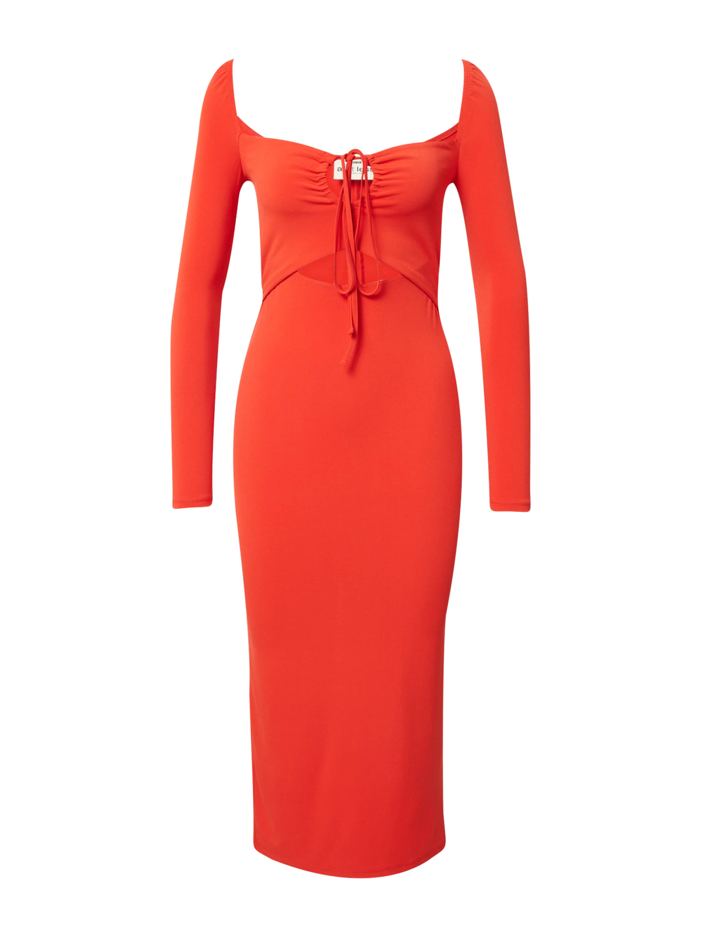 Abito 'Eliza' di A LOT LESS in rosso: frontale