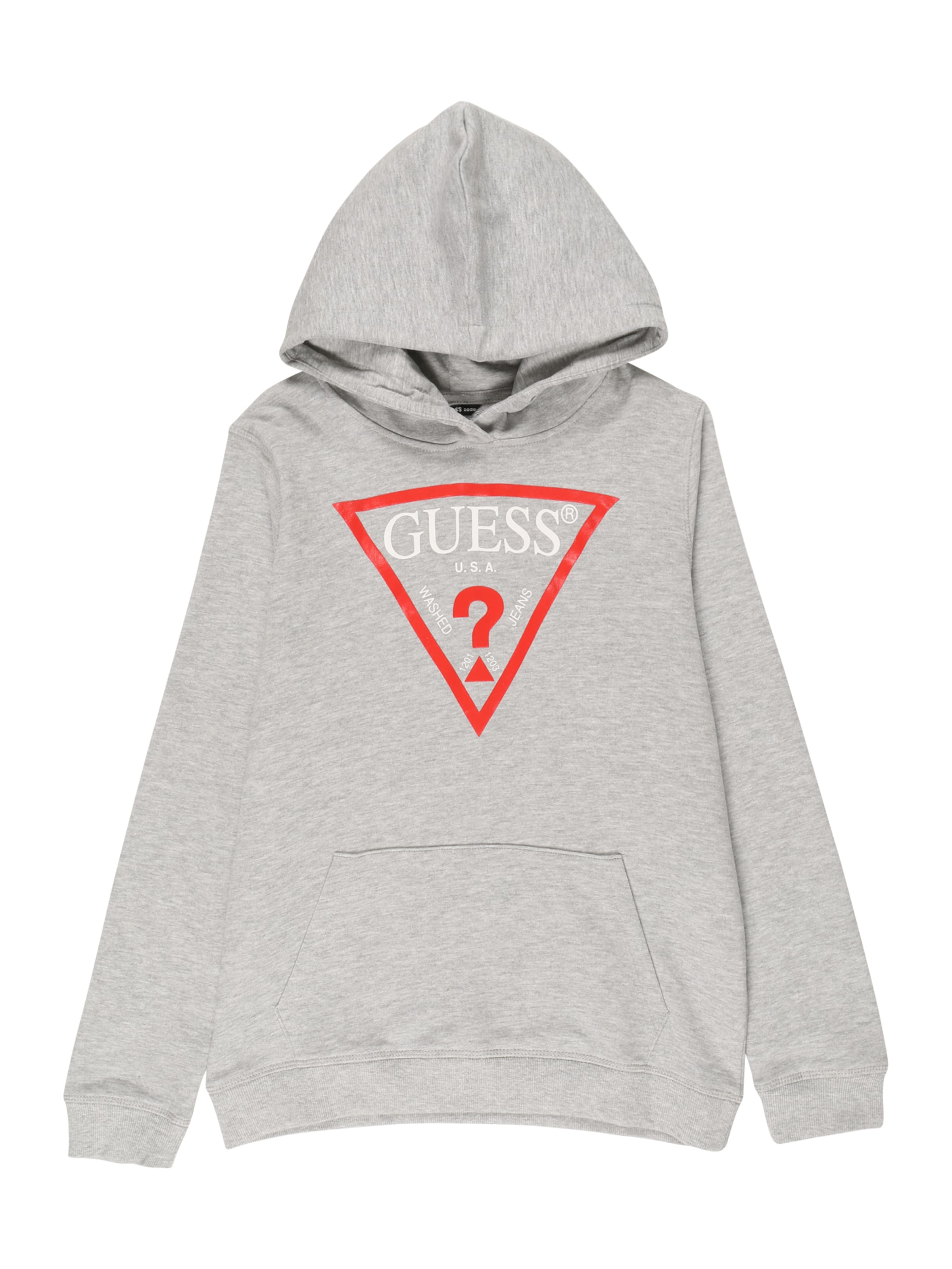 GUESS Sweatshirt in Grey: front