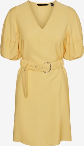 VERO MODA Dress 'Ico' in Yellow: front