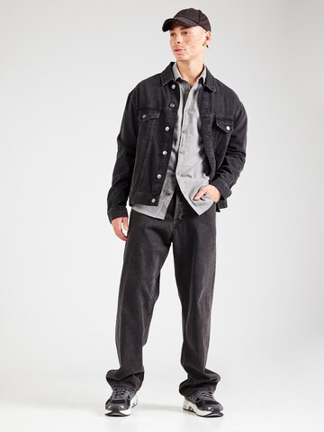 Slim fit Camicia 'SLHOwen' di SELECTED HOMME in grigio