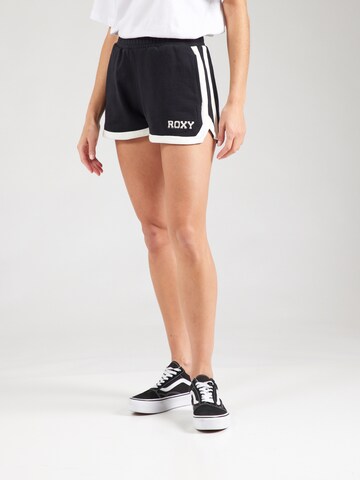 ROXY Normální Kalhoty 'ESSENTIAL' – černá: přední strana