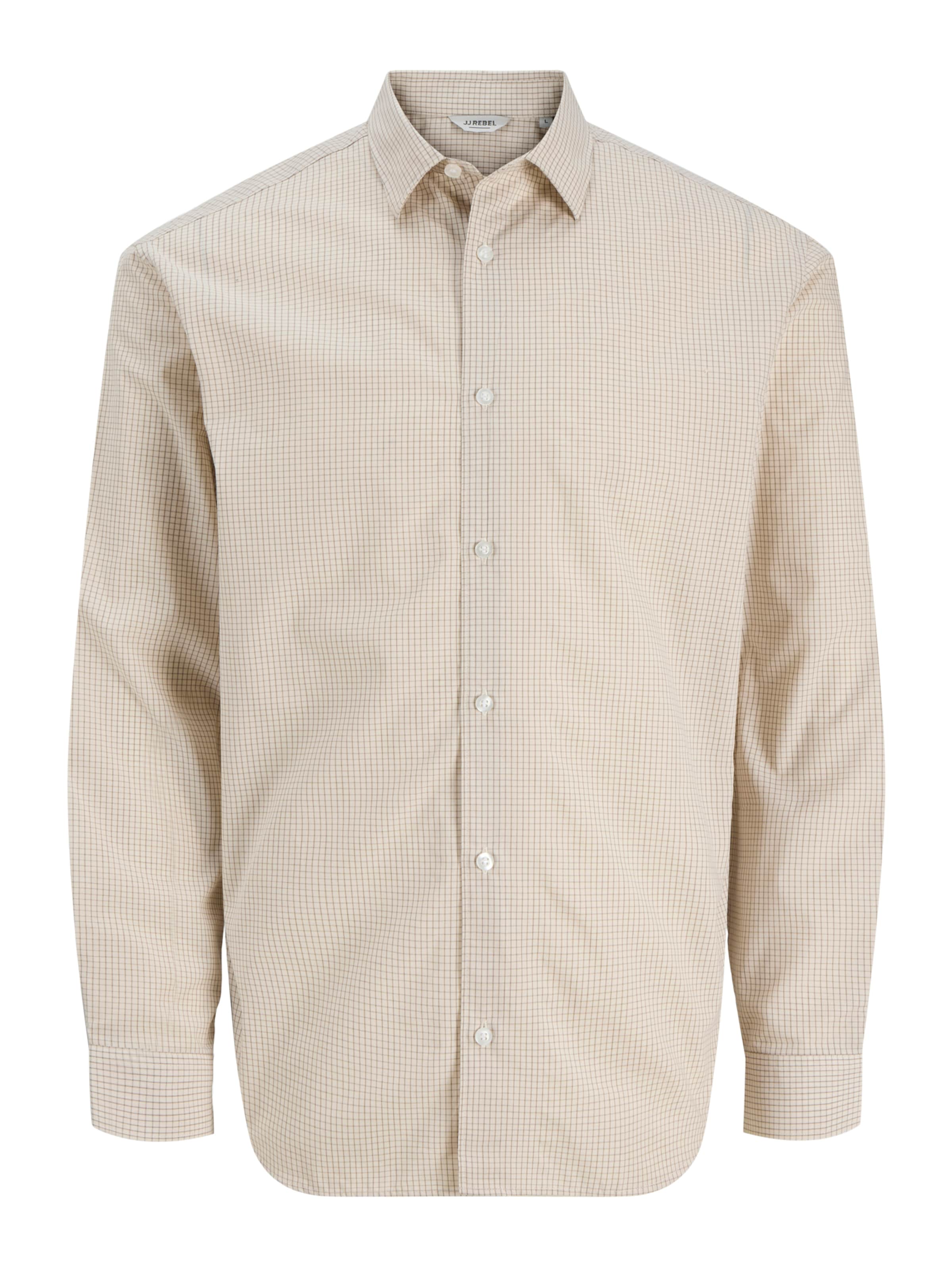 JJ Rebel Regularny krój Koszula 'JREBGAVIN' w kolorze brązowy: przód