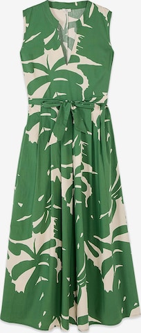 Robe oltre en vert : devant