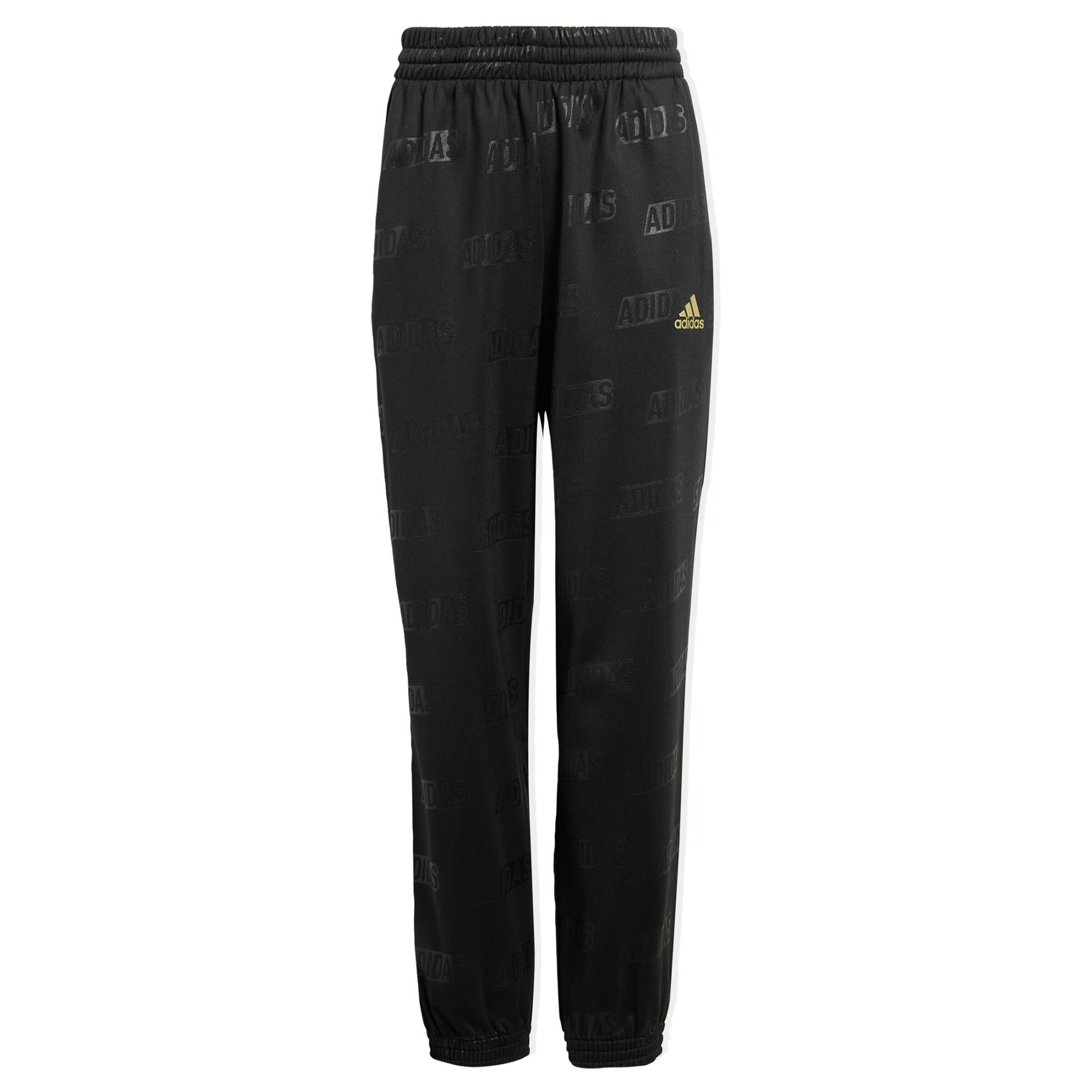 ADIDAS SPORTSWEAR Tapered Sporthose 'Brand Love Debossed' in Schwarz: Vorderseite