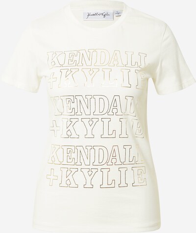 KENDALL + KYLIE Shirt in Gold / Off white, Item view
