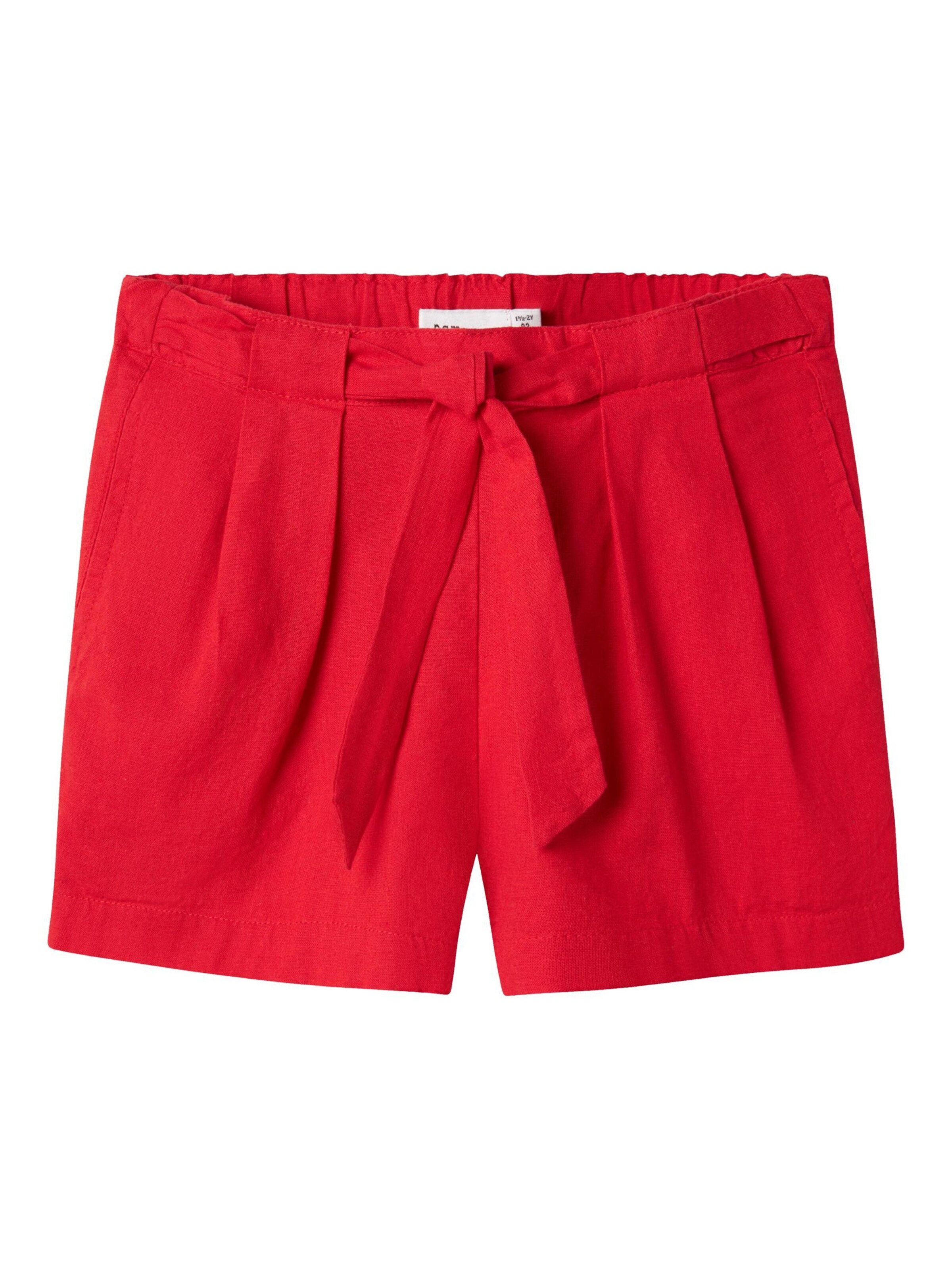 NAME IT - regular Pantalón en rojo: frente