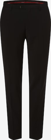 CG CLUB OF GENTS Pleated Pants 'Ike' in Black: front