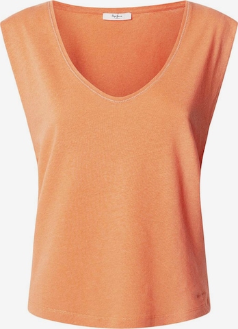 Maglietta 'Lotti' di Pepe Jeans in arancione: frontale