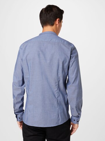 OLYMP Slim fit Button Up Shirt in Blue