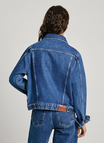 Pepe Jeans Tussenjas in Blauw