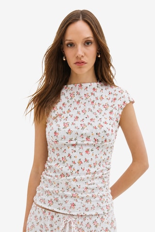 No Matter What Blouse in White: front