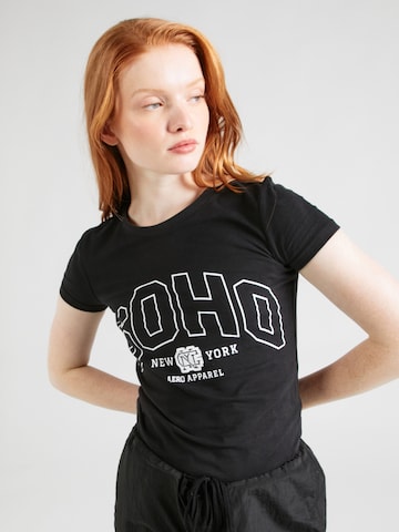 AÉROPOSTALE T-shirt 'SOHO' i svart: framsida
